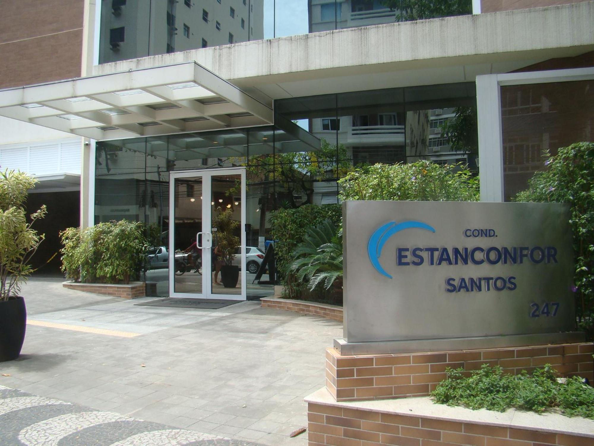 Book Santos Estanconfor 905 Charmoso Ap Executivo Quadra Praia Екстер'єр фото